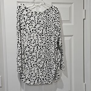 Covington Cheetah Print Top